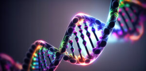 3D Modell menschliche DNA