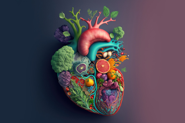 Herzmuskel aus Lebensmitteln
